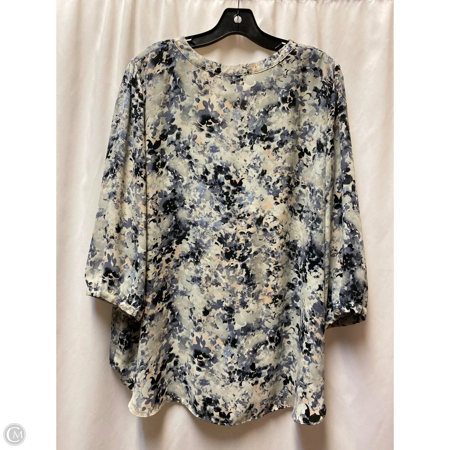 Top Long Sleeve By Rose And Olive In Purple, Size: 2x