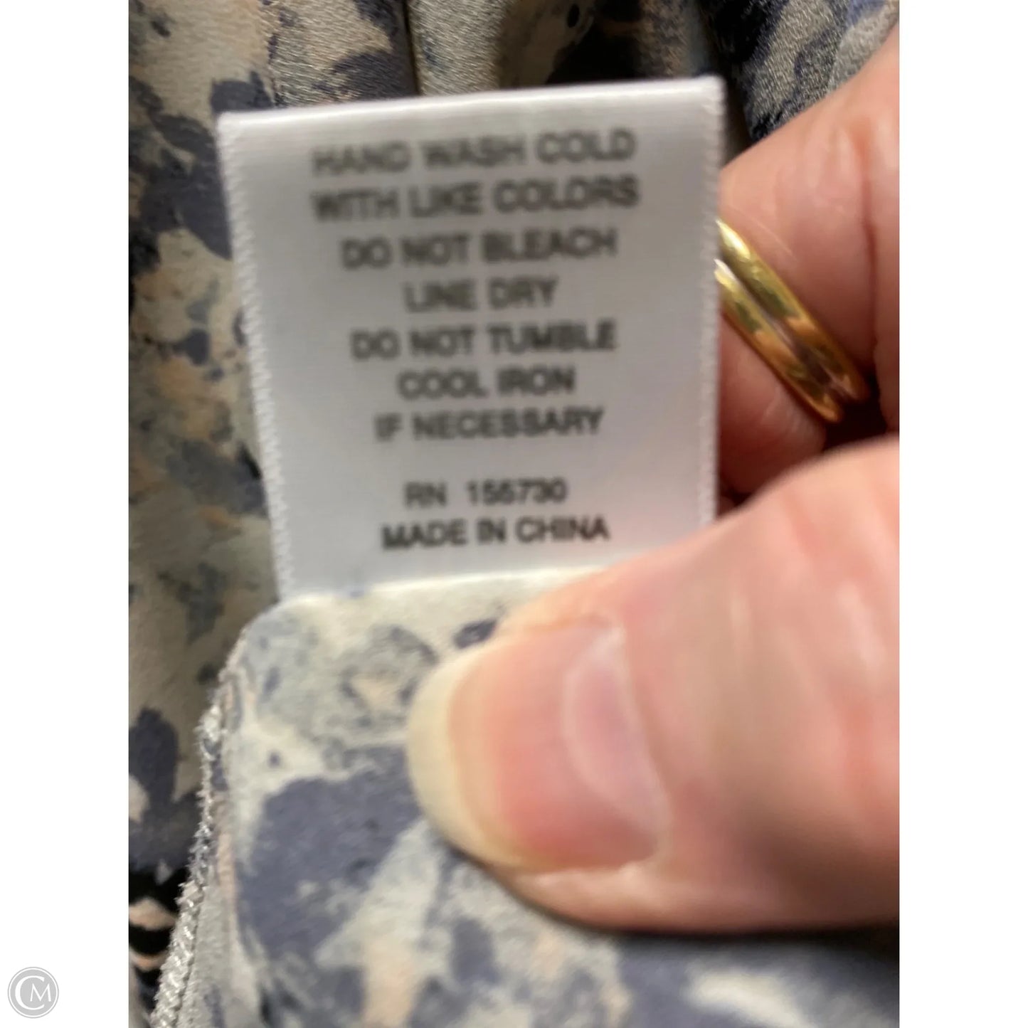 Top Long Sleeve By Rose And Olive In Purple, Size: 2x