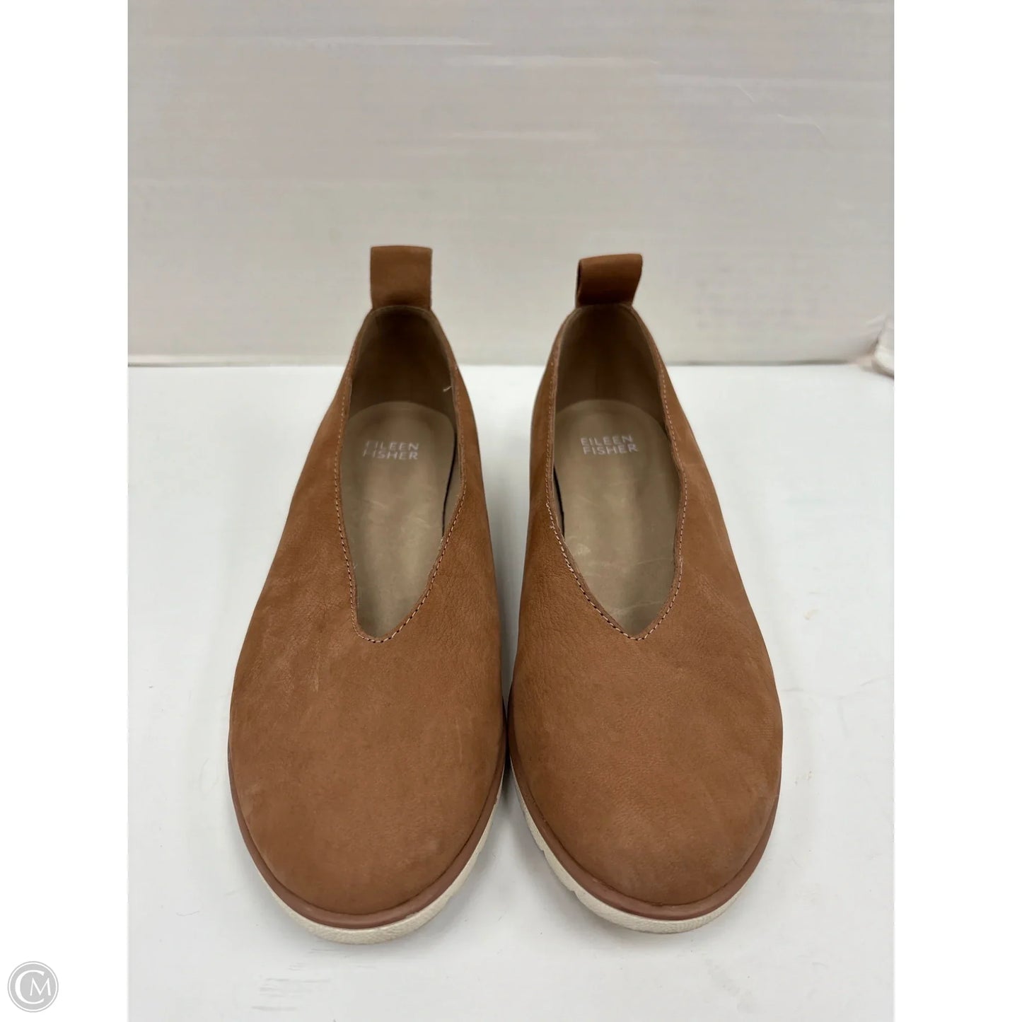 Shoes Flats By Eileen Fisher In Tan, Size: 6.5