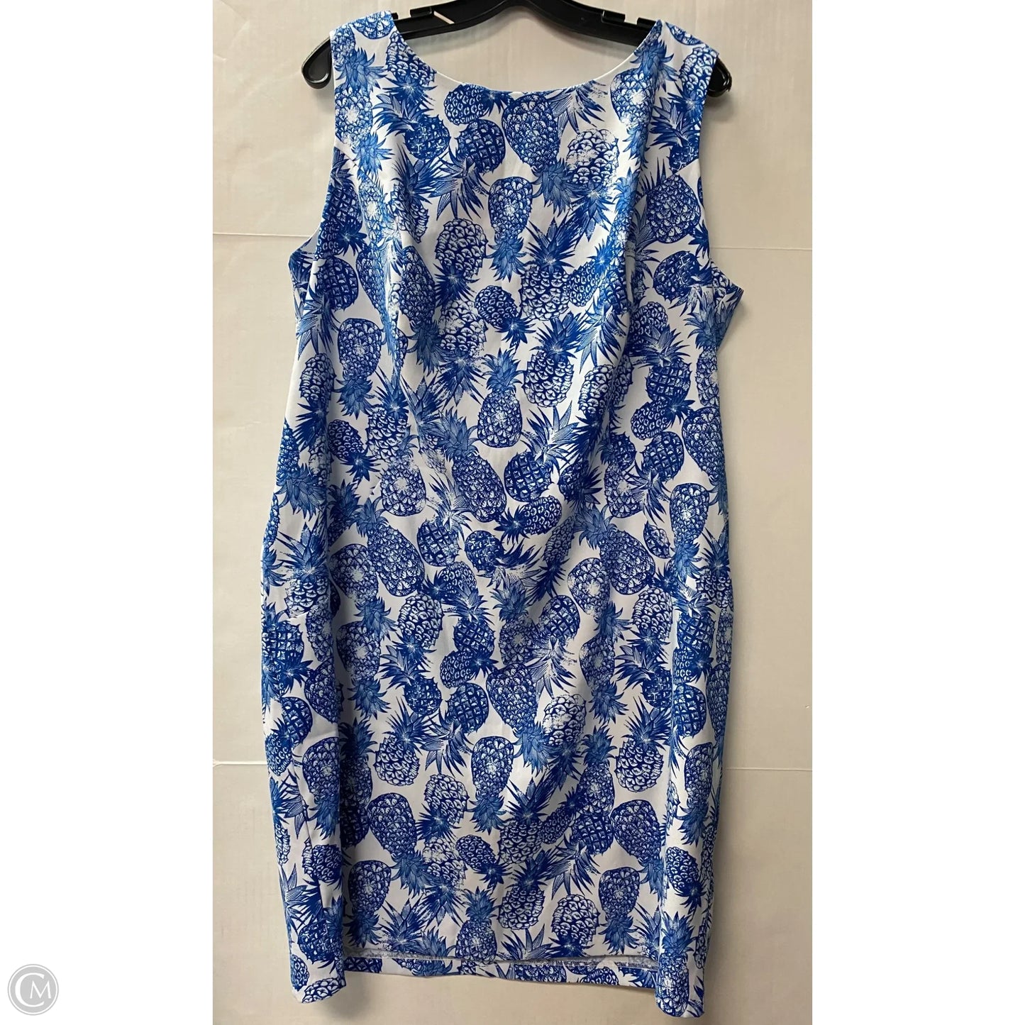 Dress Casual Midi By Alyx In Blue, Size: 18