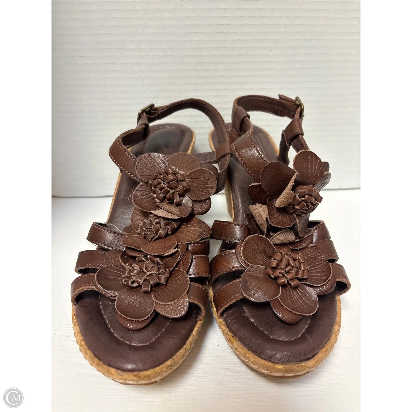 Shoes Heels Block By Nature Breeze In Brown, Size: 9