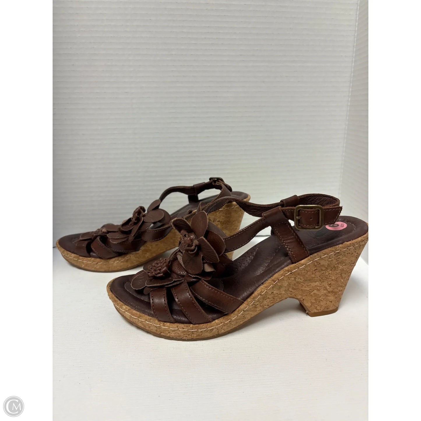 Shoes Heels Block By Nature Breeze In Brown, Size: 9
