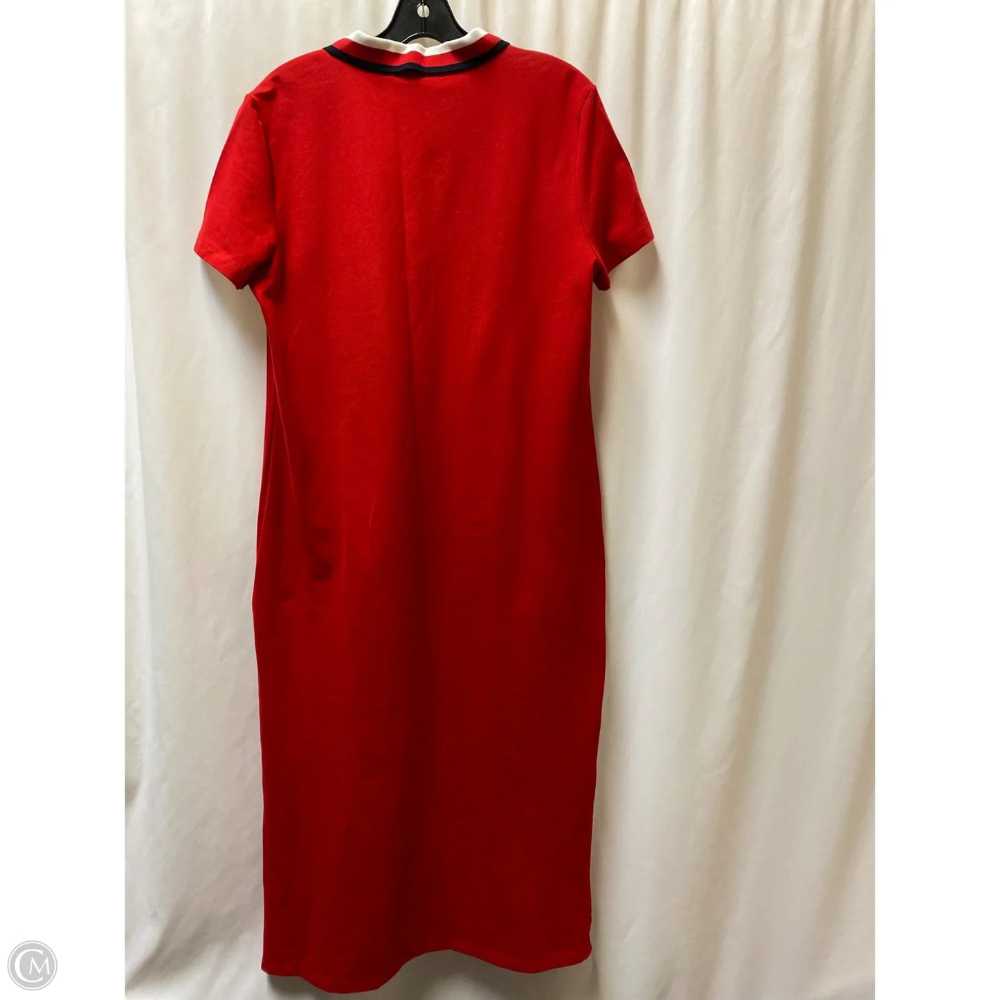 Dress Casual Maxi By Tommy Hilfiger In Red, Size: L