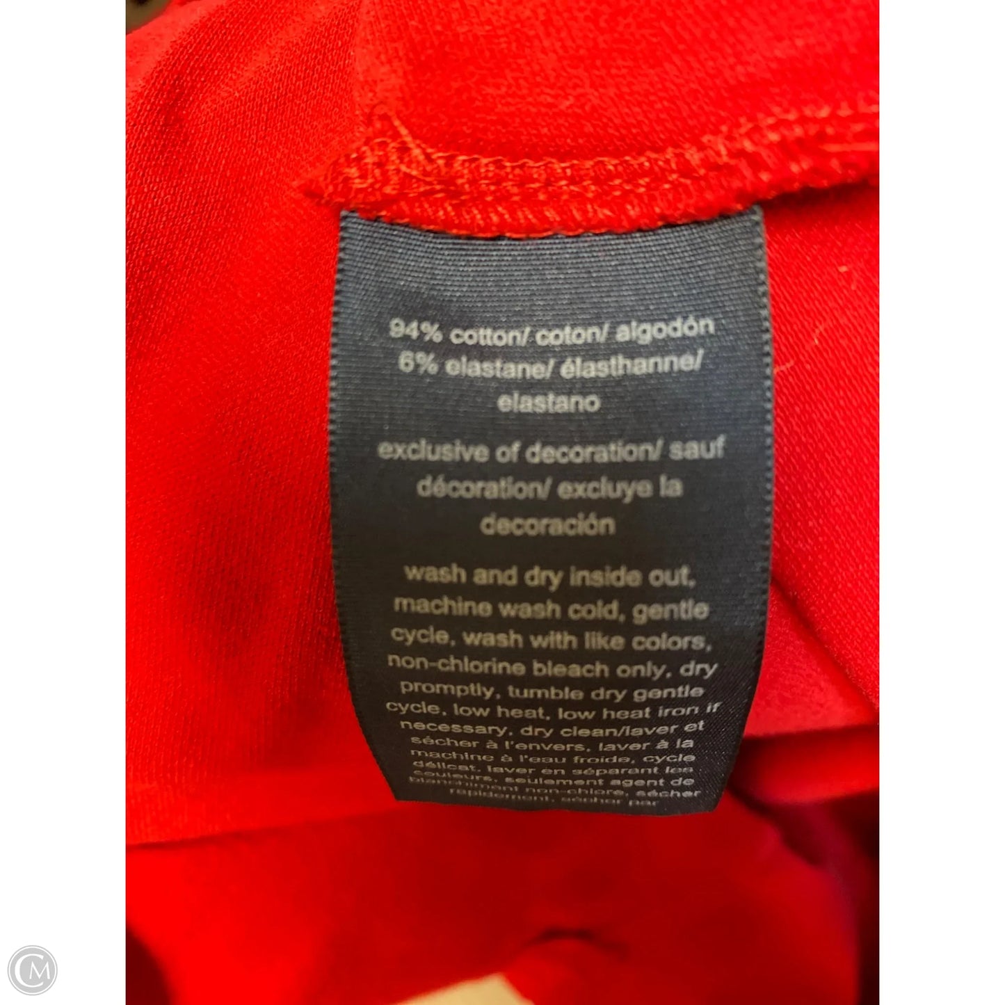 Dress Casual Maxi By Tommy Hilfiger In Red, Size: L