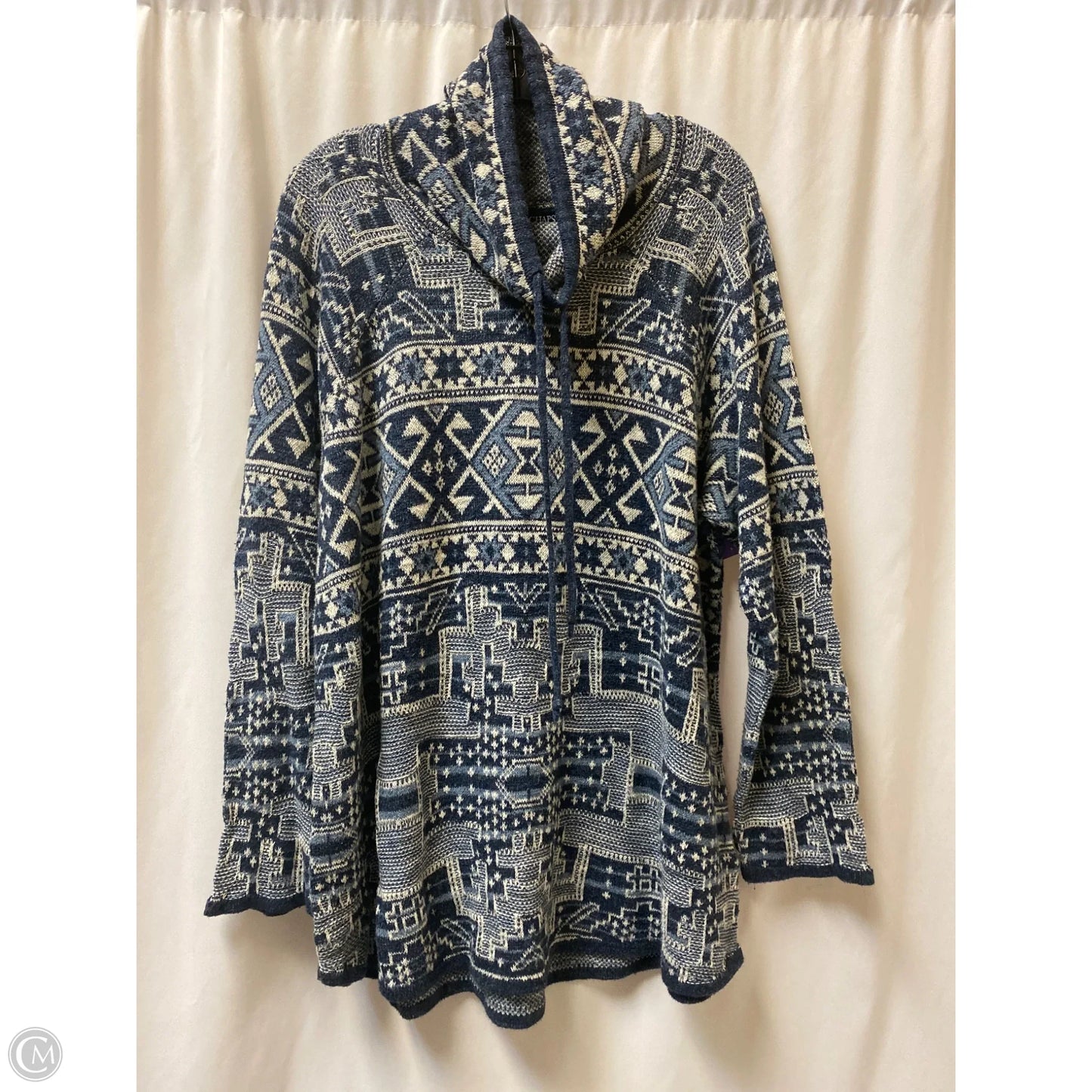 Sweater By Chaps In Blue, Size: 2x