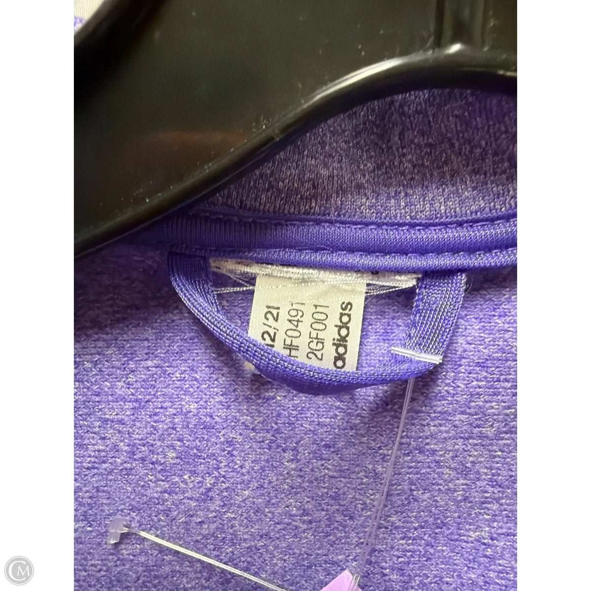 Athletic Pants 2pc By Adidas In Purple, Size: L