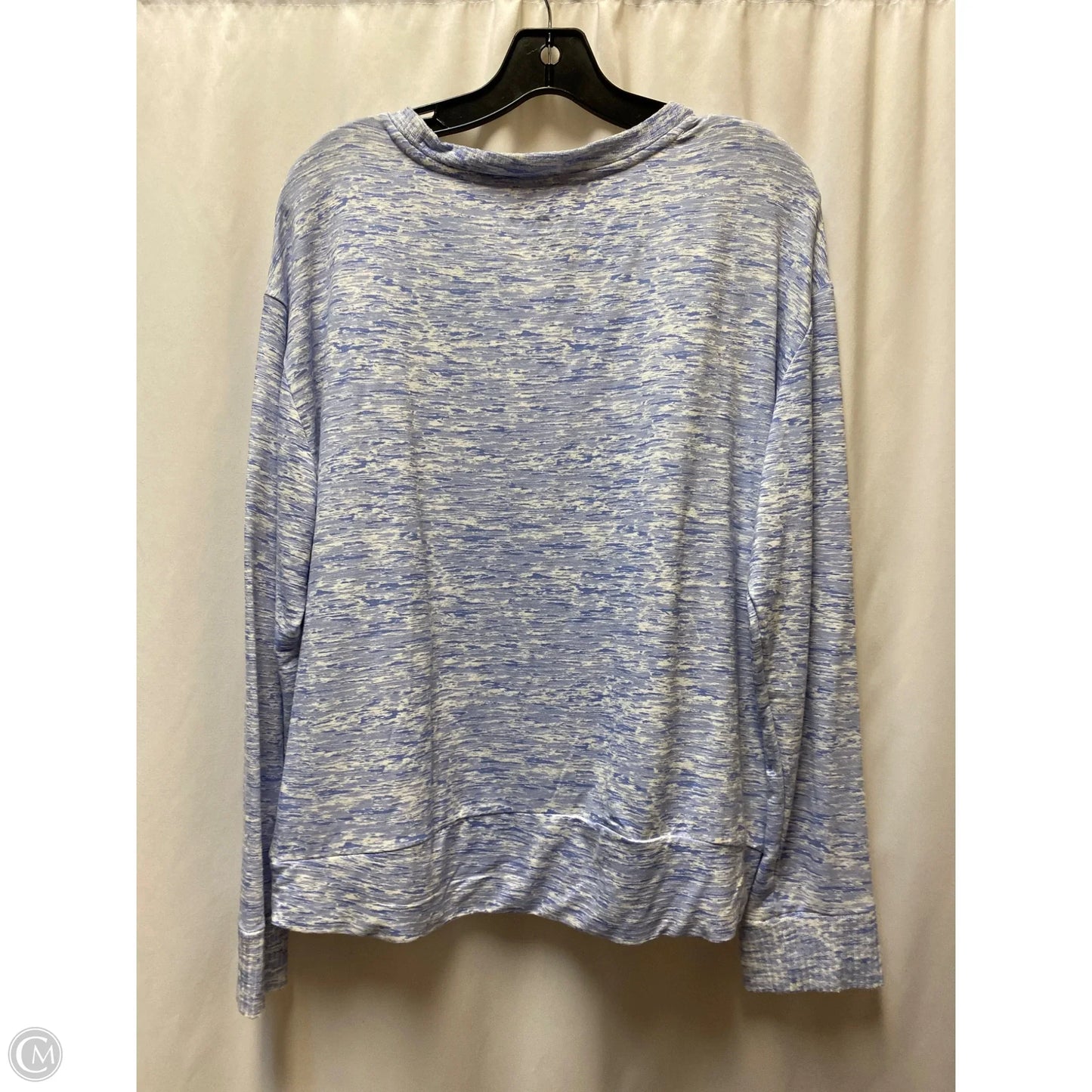 Top Long Sleeve By Marc New York In Blue, Size: Xl