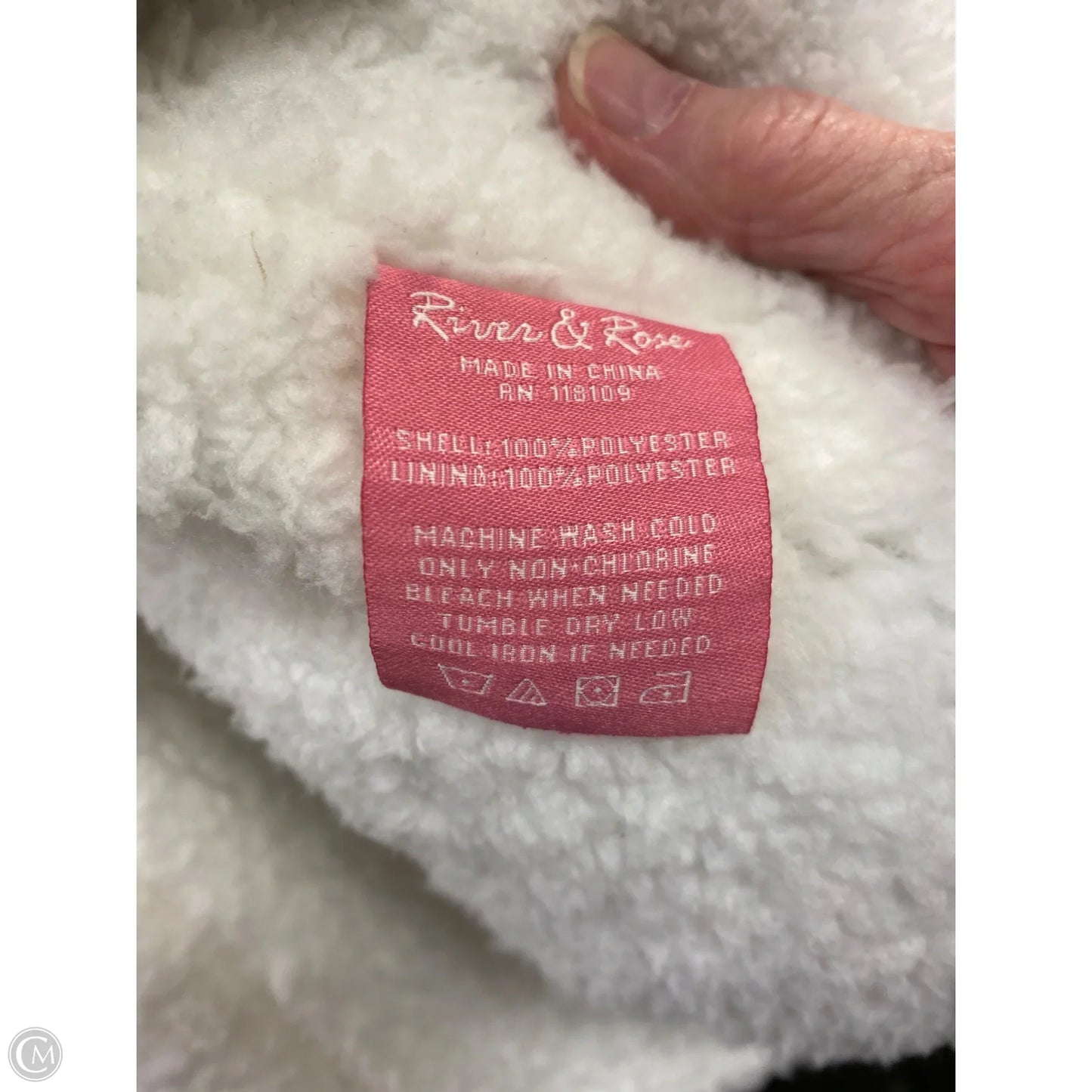 Vest Faux Fur & Sherpa By Clothes Mentor In Beige, Size: Xl