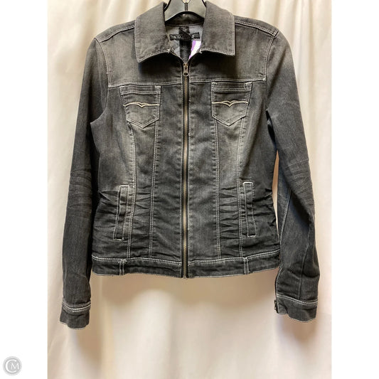 Jacket Denim By Baccini In Black, Size: S