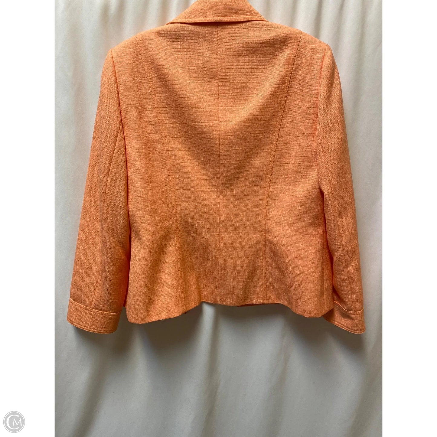 Top 2pc Sleeveless By Kasper In Orange, Size: 12