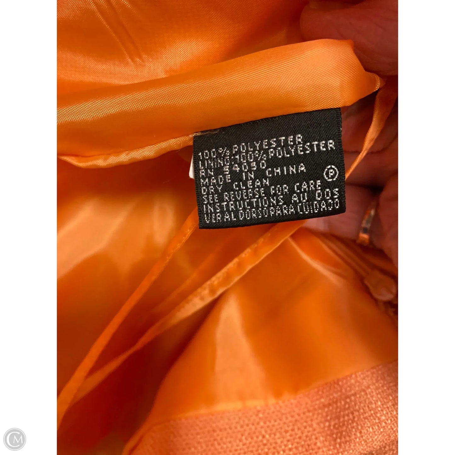 Top 2pc Sleeveless By Kasper In Orange, Size: 12