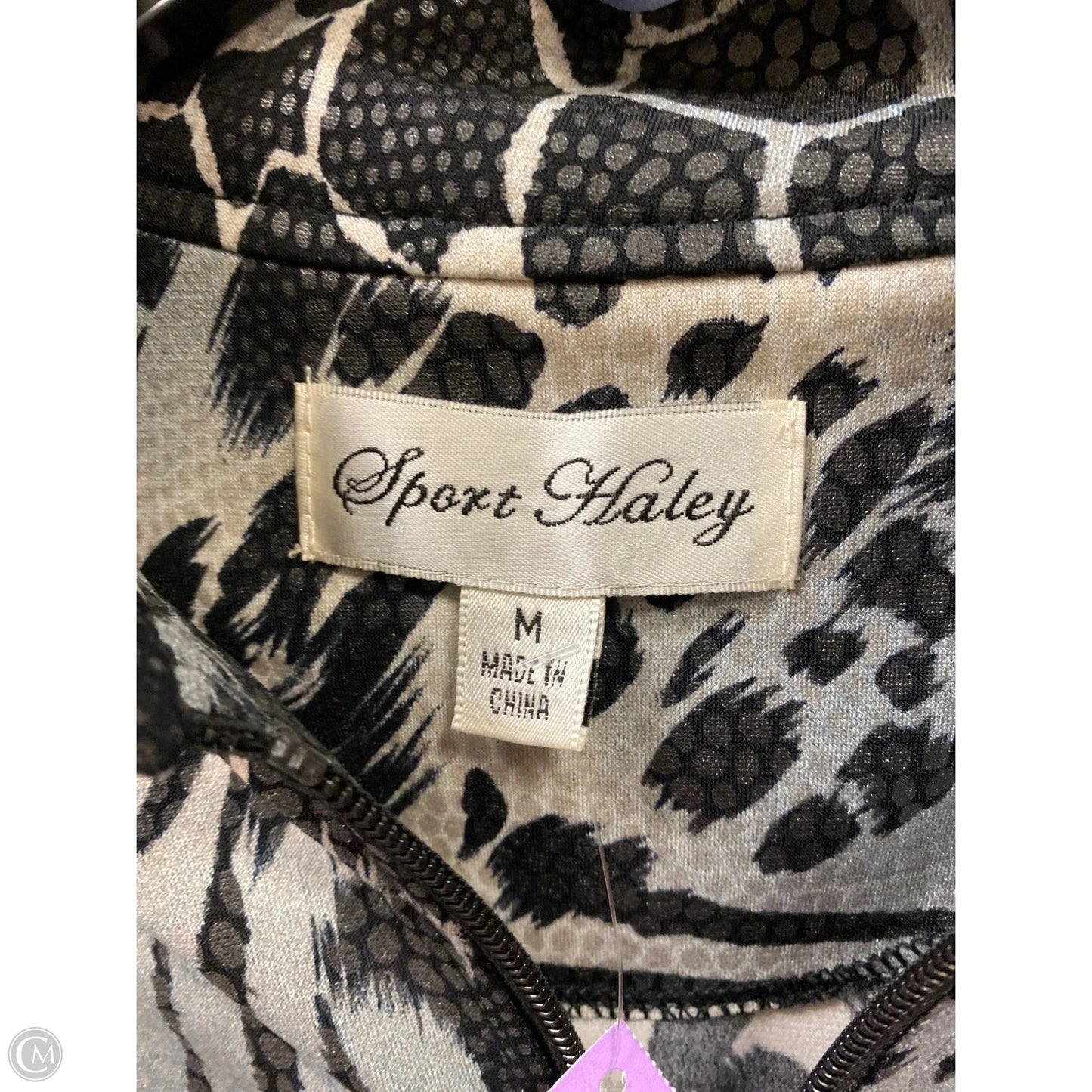 Athletic Fleece By Clothes Mentor In Animal Print, Size: M