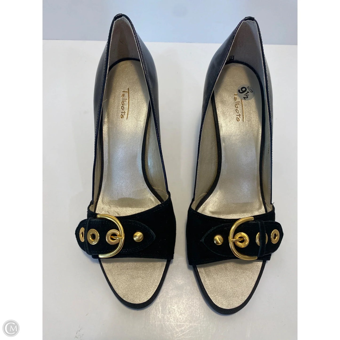 Shoes Heels Stiletto By Talbots In Black, Size: 9.5