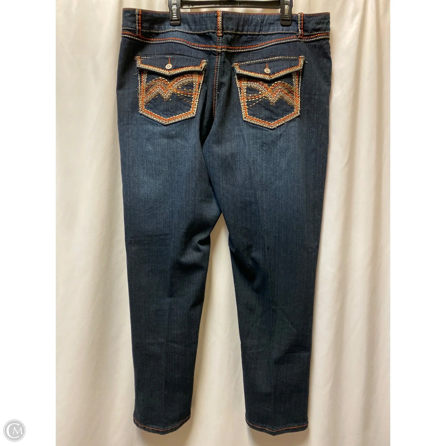 Jeans Straight By Vintageharlem In Navy, Size: 24