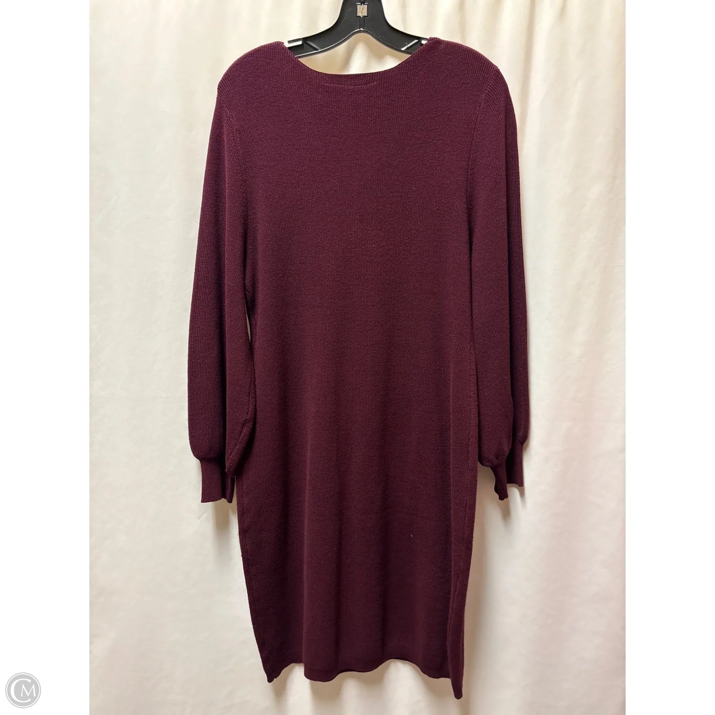 Dress Casual Maxi By Nina Leonard In Purple, Size: Xl