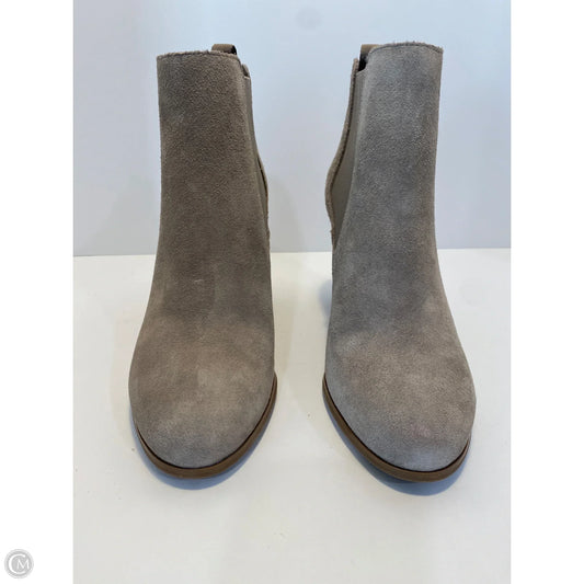 Boots Designer By Michael Kors In Grey, Size: 8