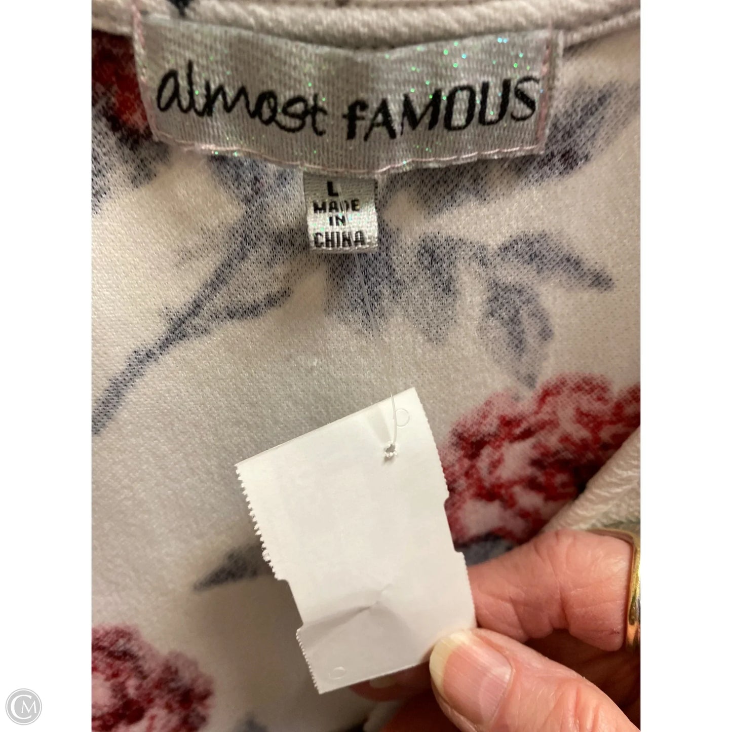 Dress Casual Midi By Almost Famous In White, Size: L