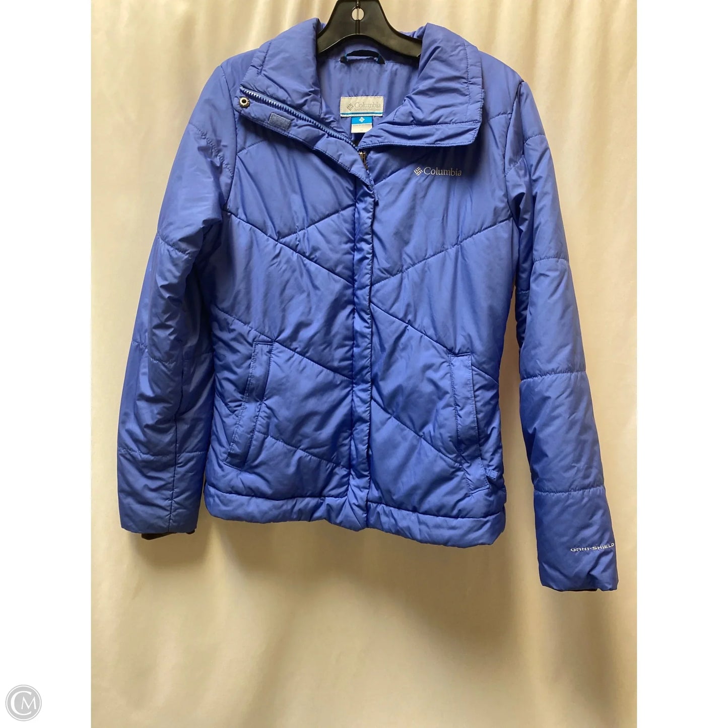 Jacket Puffer & Quilted By Columbia In Blue, Size: M