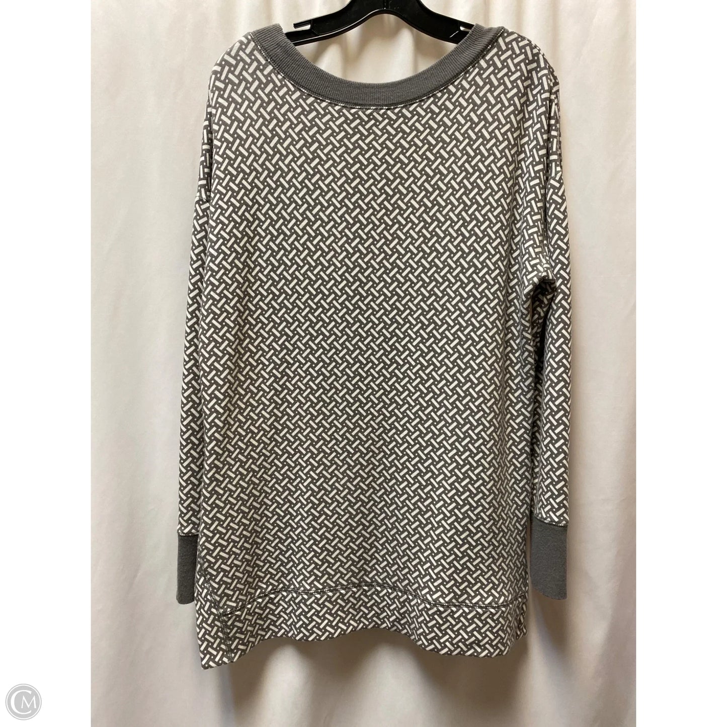 Sweater By Talbots In Grey, Size: M