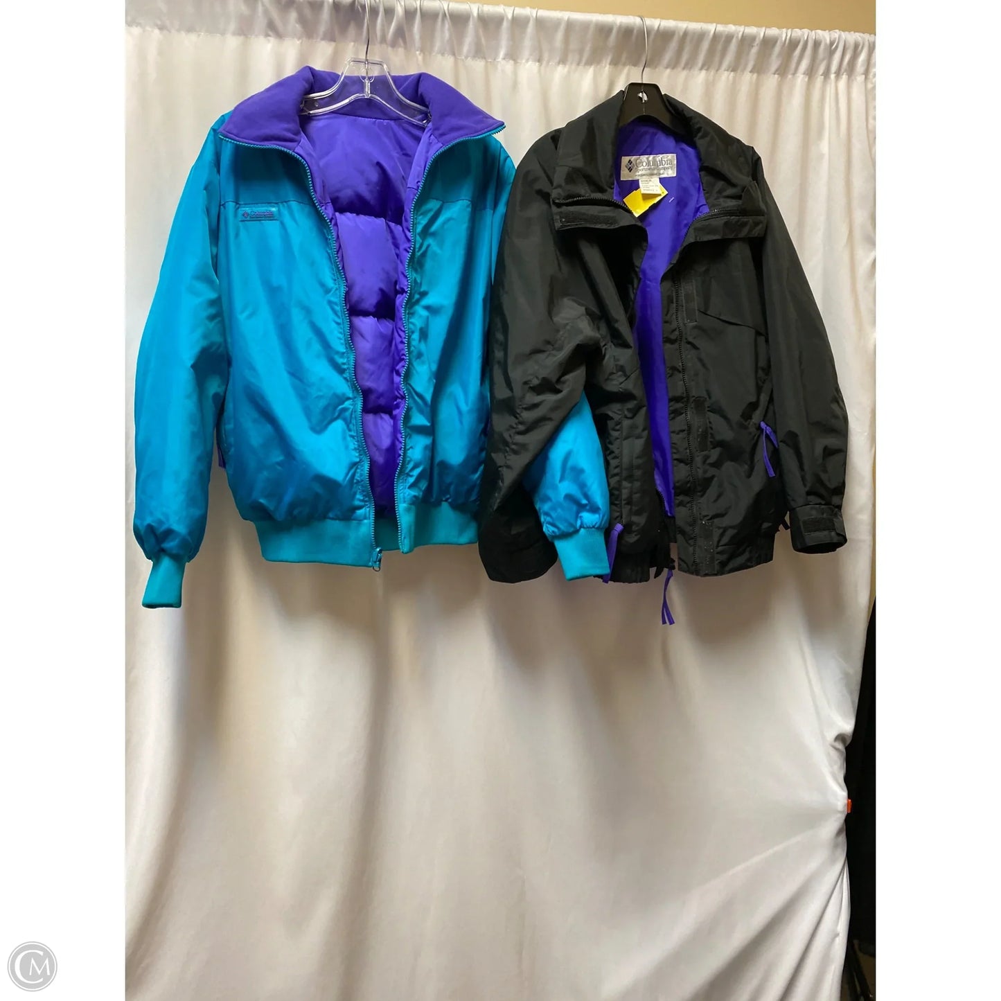 Coat Puffer & Quilted By Columbia In Black, Size: L