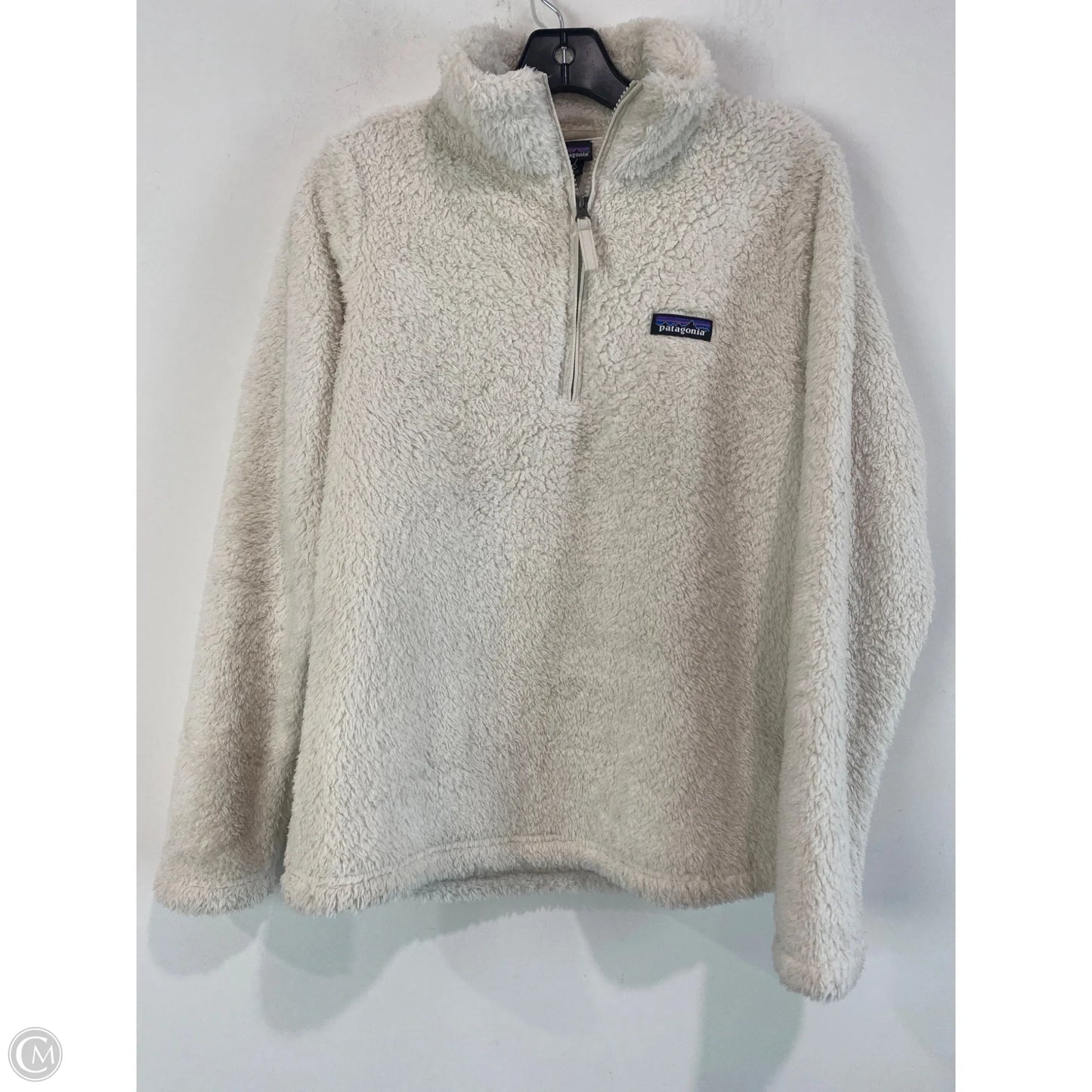 Jacket Other Faux Fur & Sherpa By Patagonia In Cream, Size: M