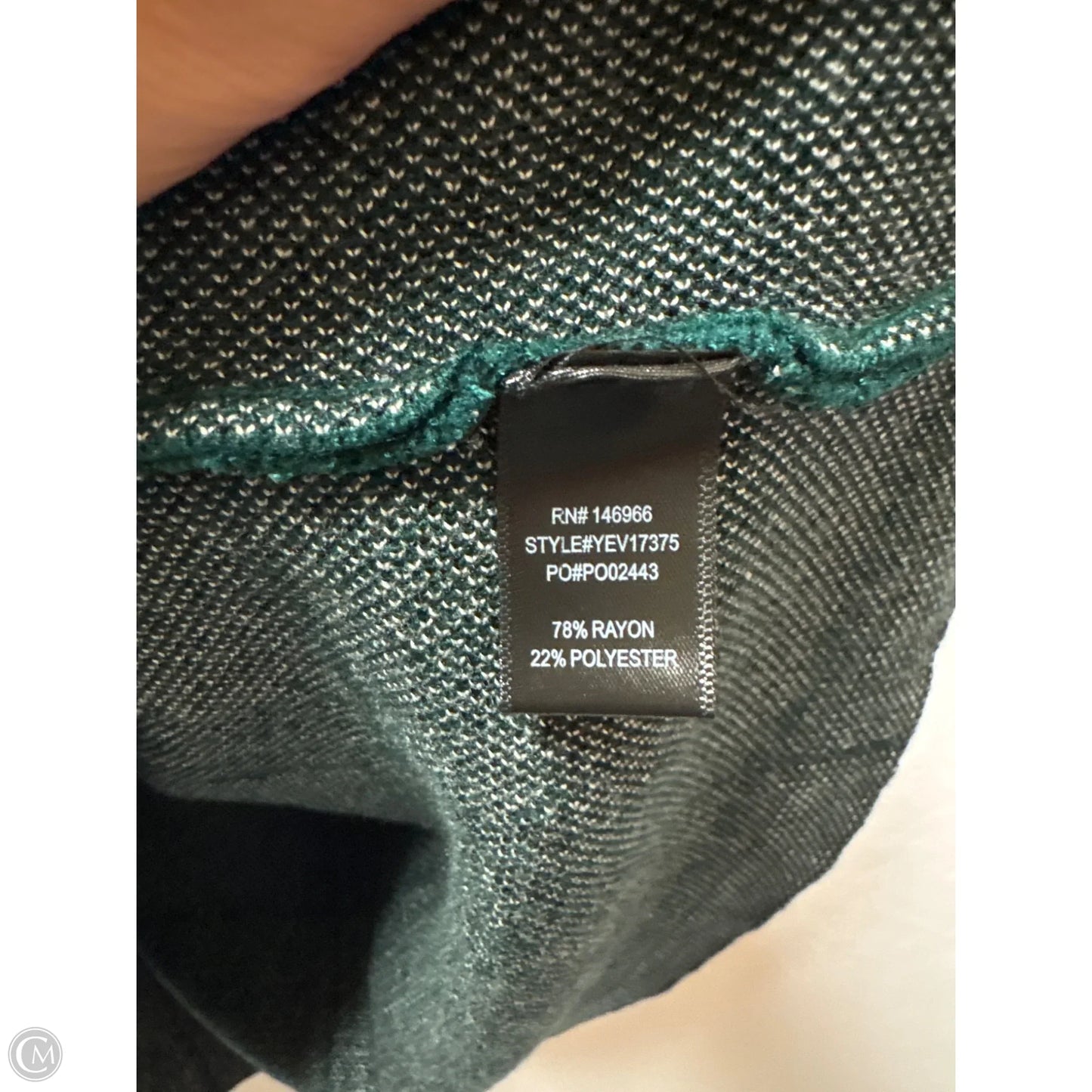 Dress Sweater By Clothes Mentor In Green, Size: M