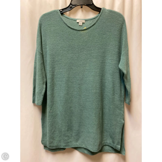 Sweater By Pure Jill In Teal, Size: Xs