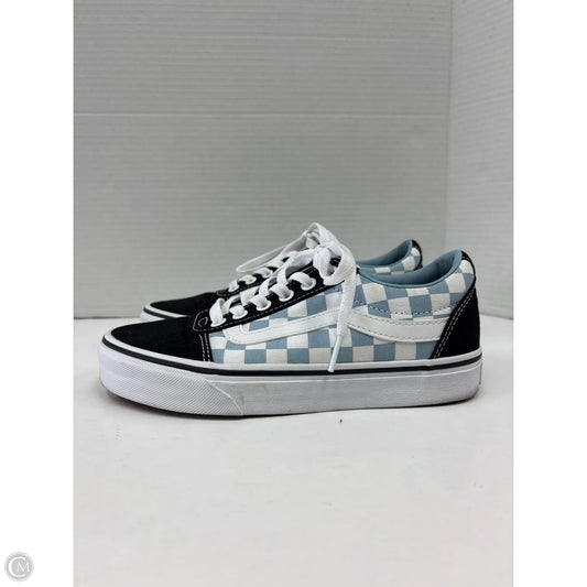 Shoes Sneakers By Vans In Blue, Size: 6