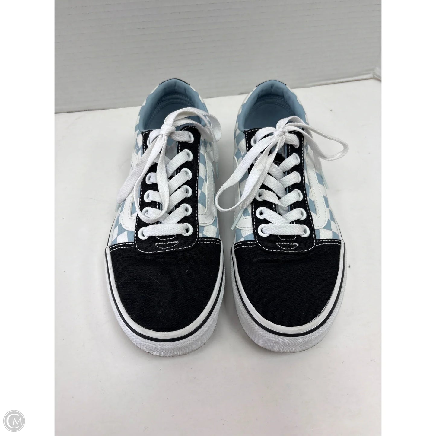 Shoes Sneakers By Vans In Blue, Size: 6