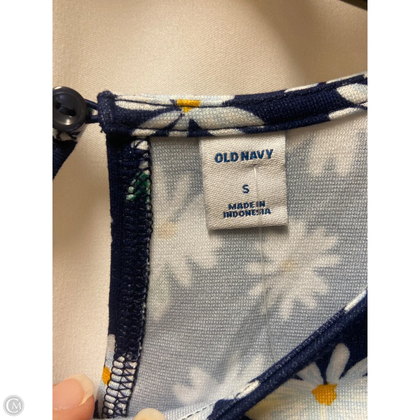 Dress Casual Midi By Old Navy In Blue, Size: S