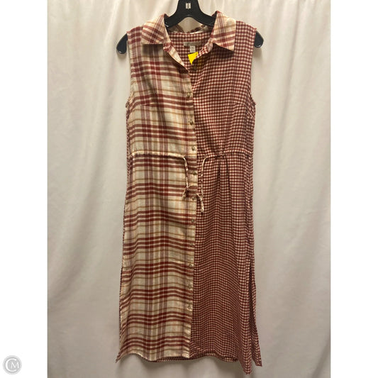 Dress Casual Maxi By Cato In Red, Size: S
