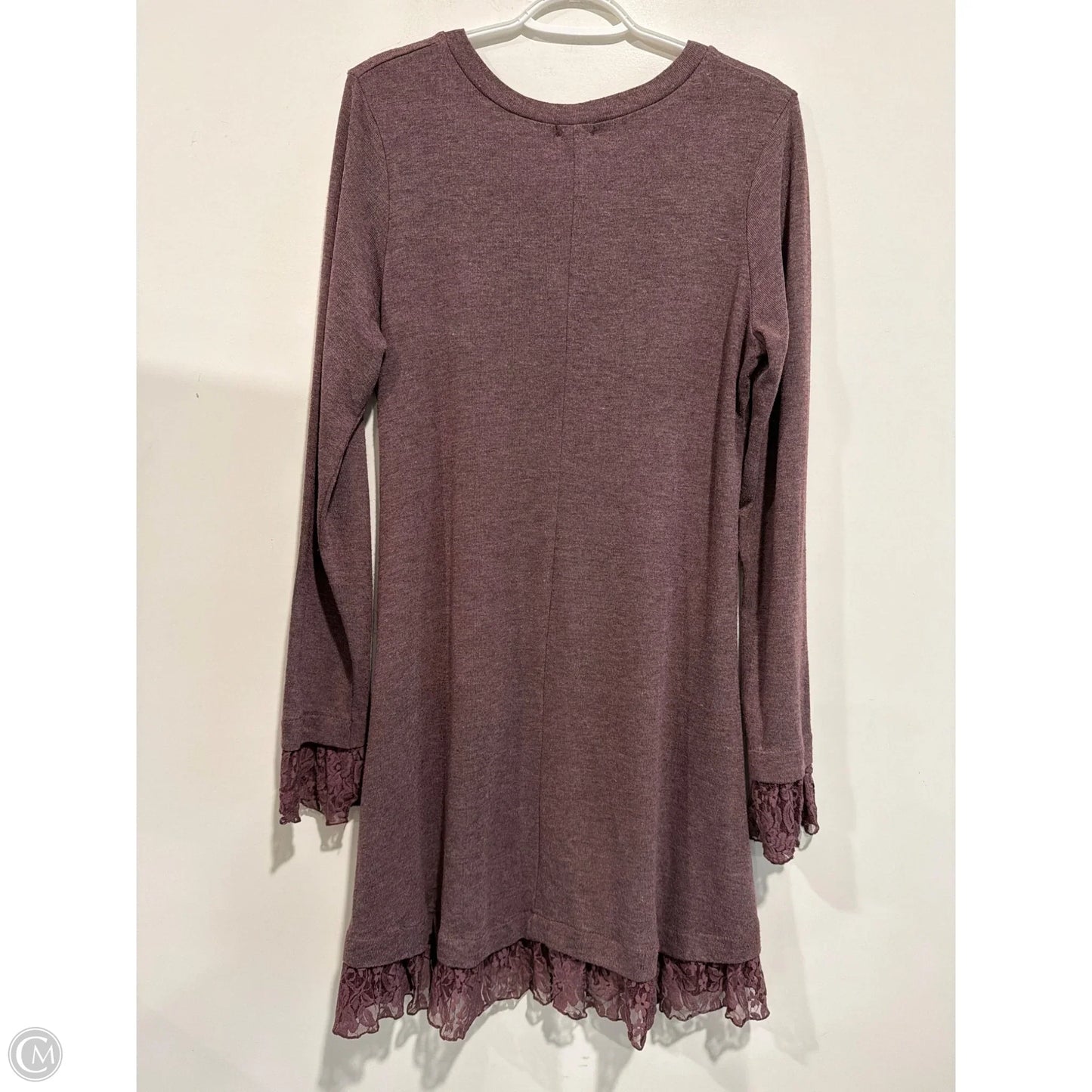Dress Casual Midi By Coco And Carmen In Purple, Size: L