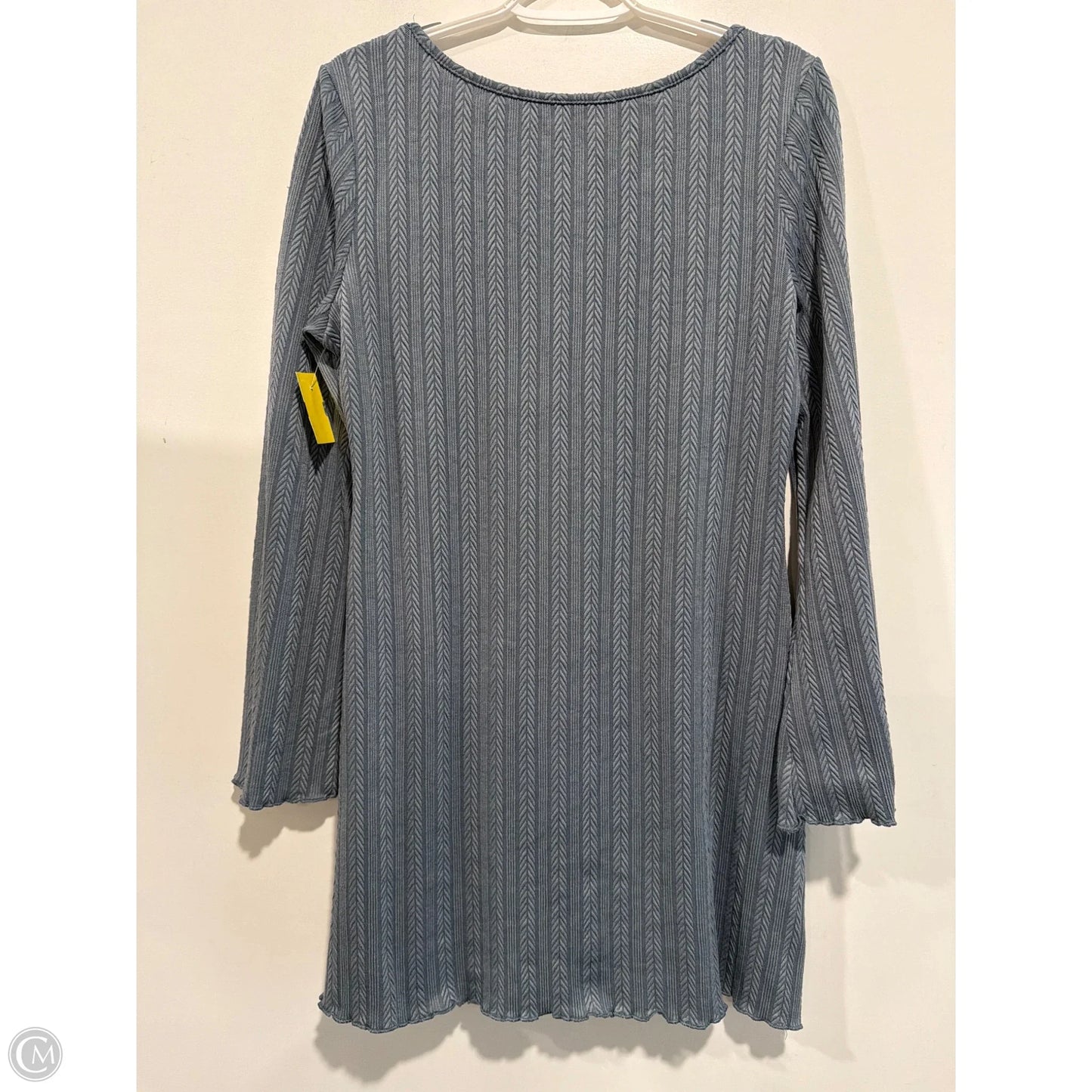 Dress Casual Midi By Clothes Mentor In Blue, Size: L