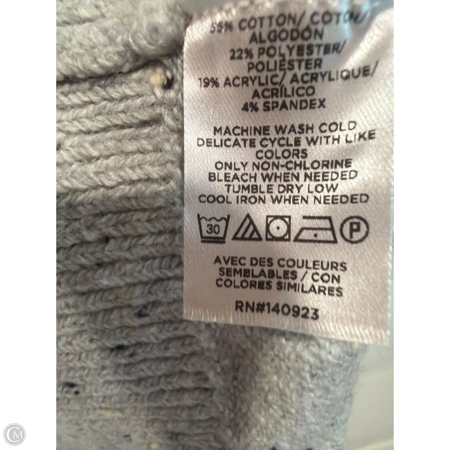 Dress Casual Midi By Loft In Grey, Size: M