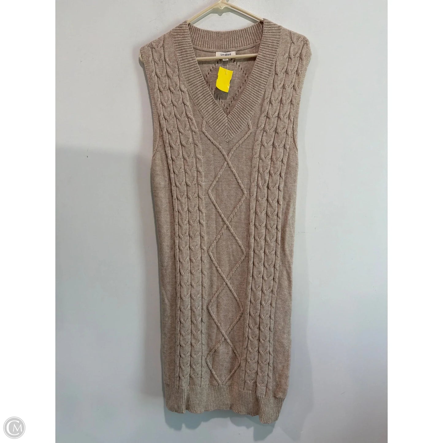 Dress Casual Midi By Umgee In Beige, Size: M