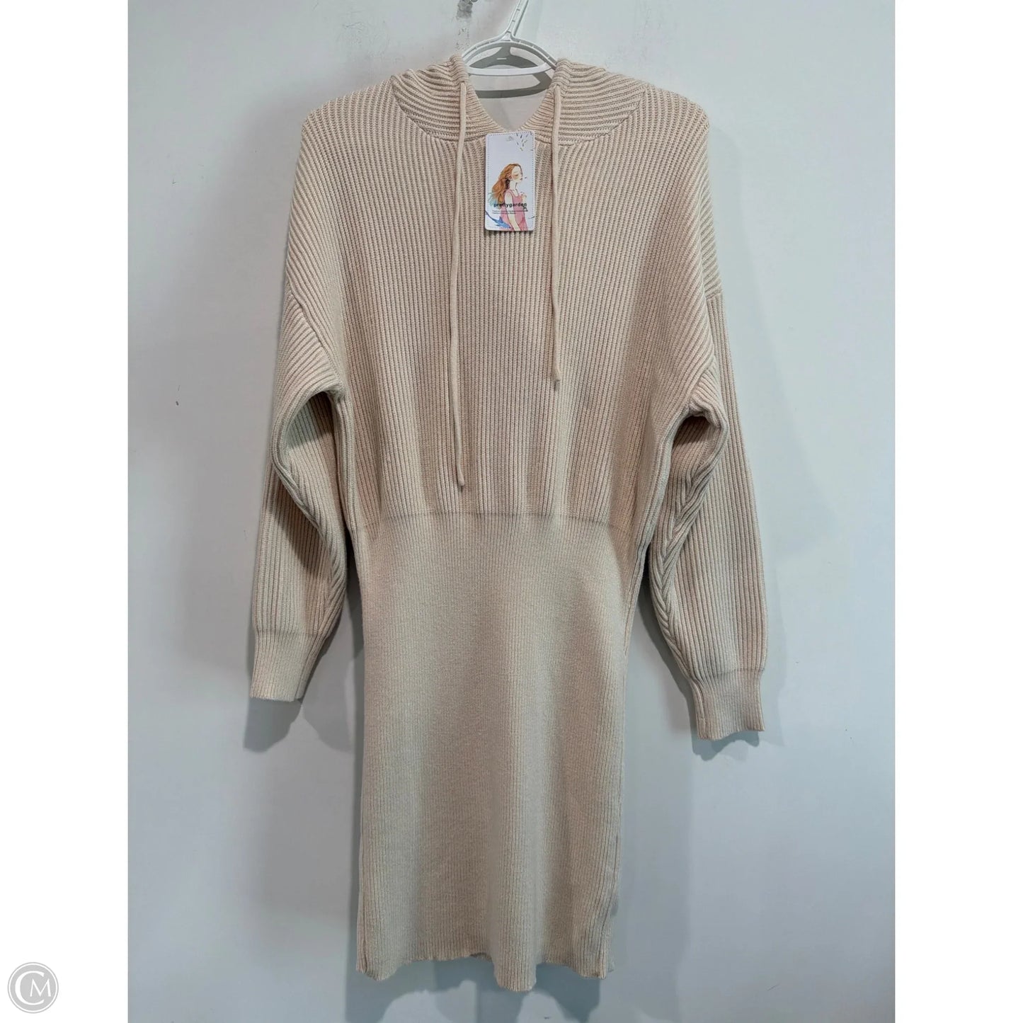 Dress Casual Maxi By Clothes Mentor In Cream, Size: M