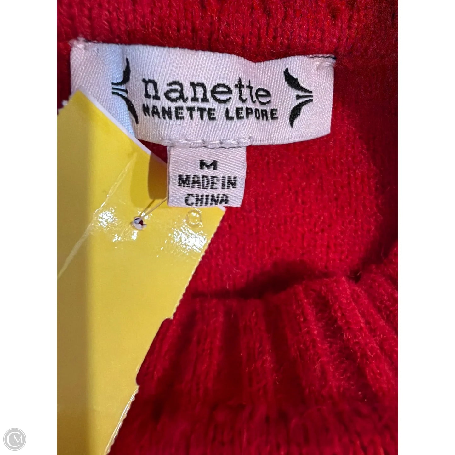 Sweater By Nanette By Nanette Lepore In Red, Size: M