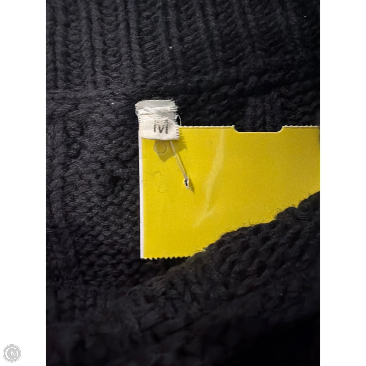 Sweater By Clothes Mentor In Black, Size: M