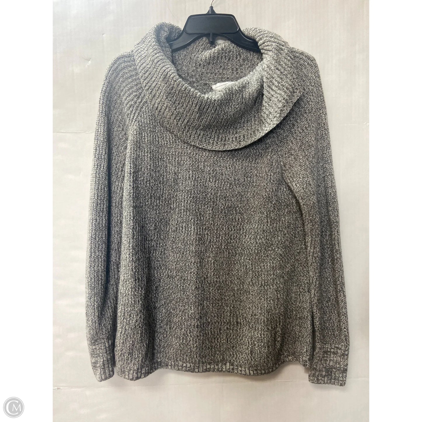 Sweater By Christopher And Banks In Grey, Size: M