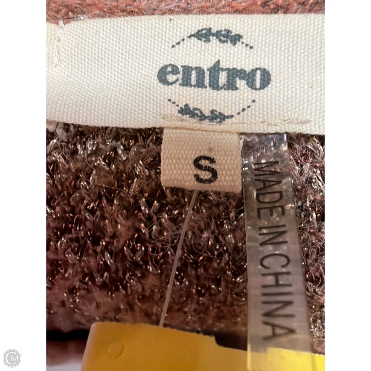 Sweater By Entro In Brown, Size: S