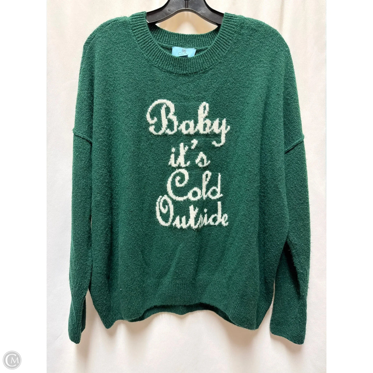 Sweater By Cece In Green, Size: M