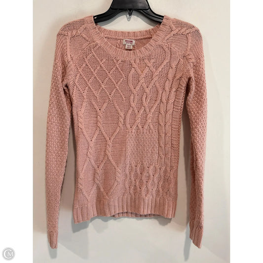 Sweater By Mossimo In Pink, Size: Xs