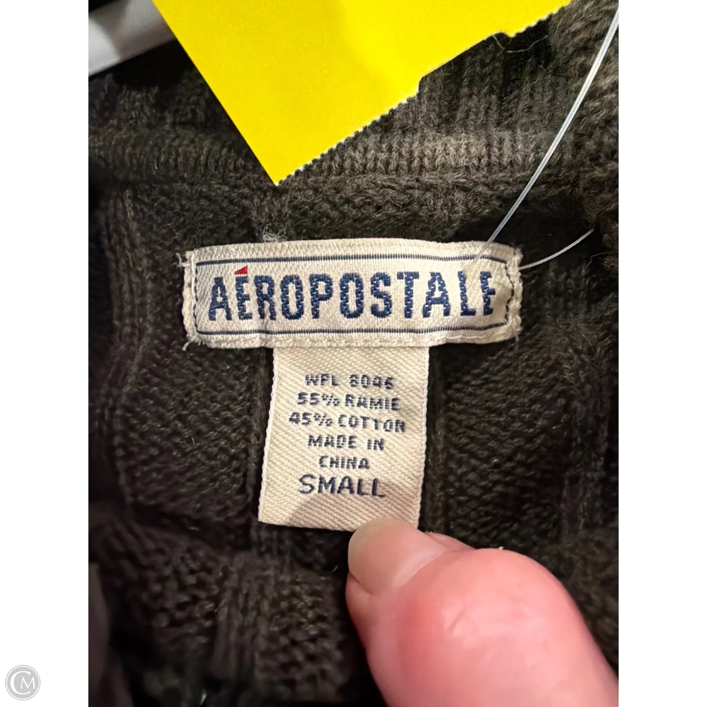 Sweater By Aeropostale In Green, Size: S