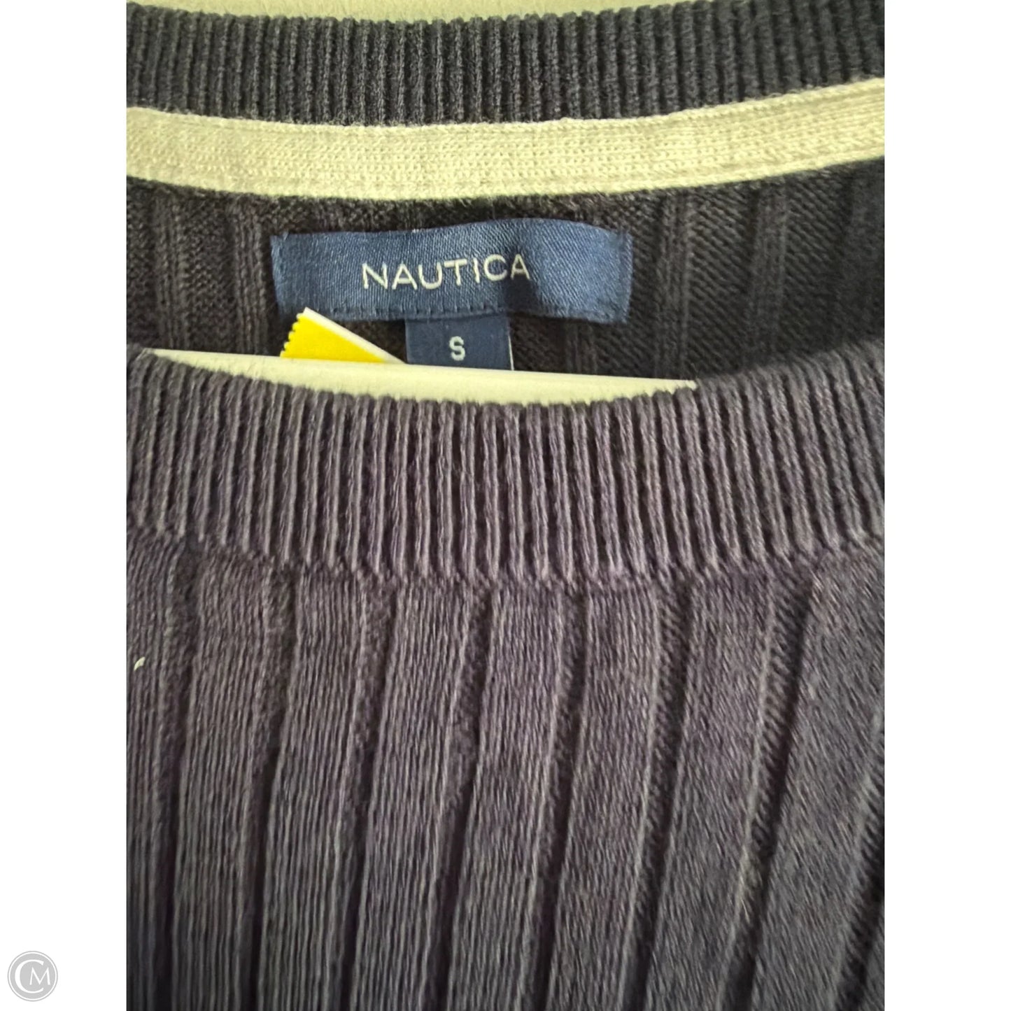 Sweater By Nautica In Navy, Size: S