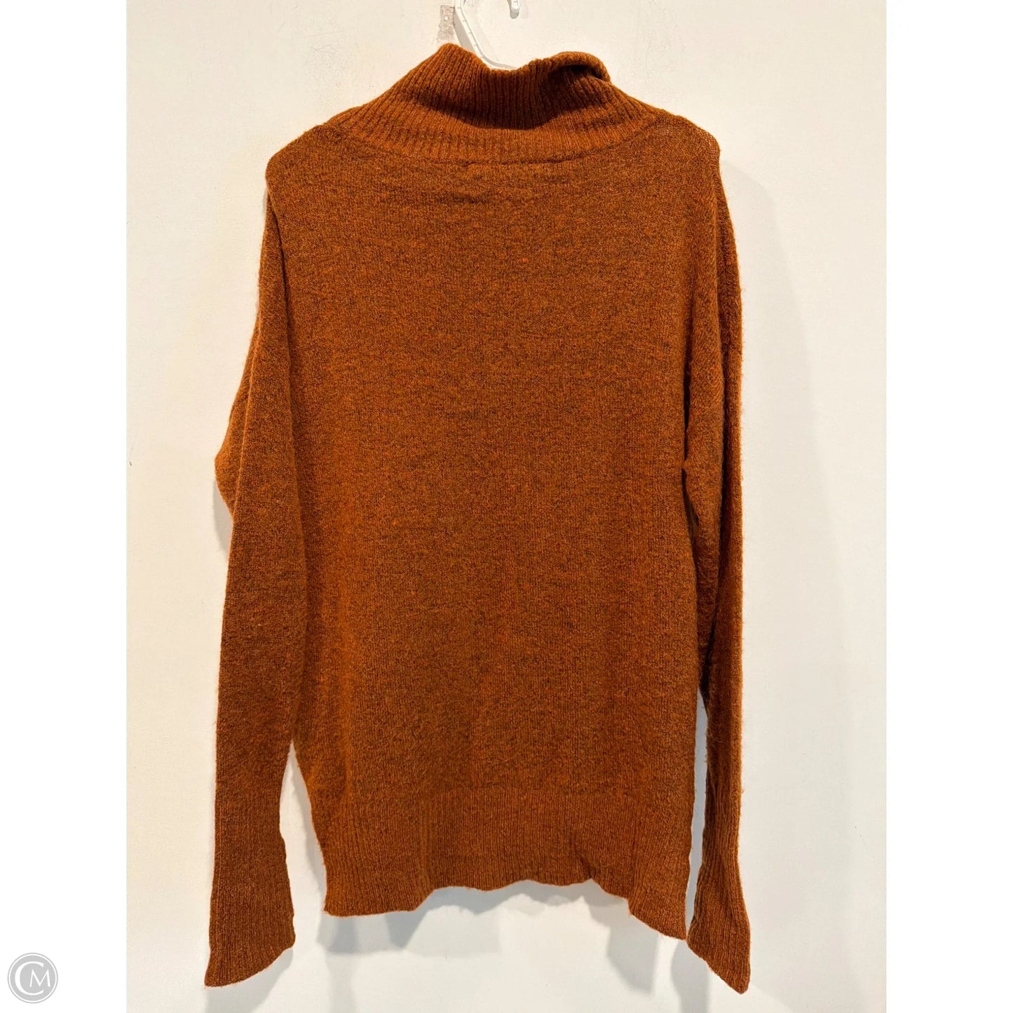 Sweater By Clothes Mentor In Orange, Size: S
