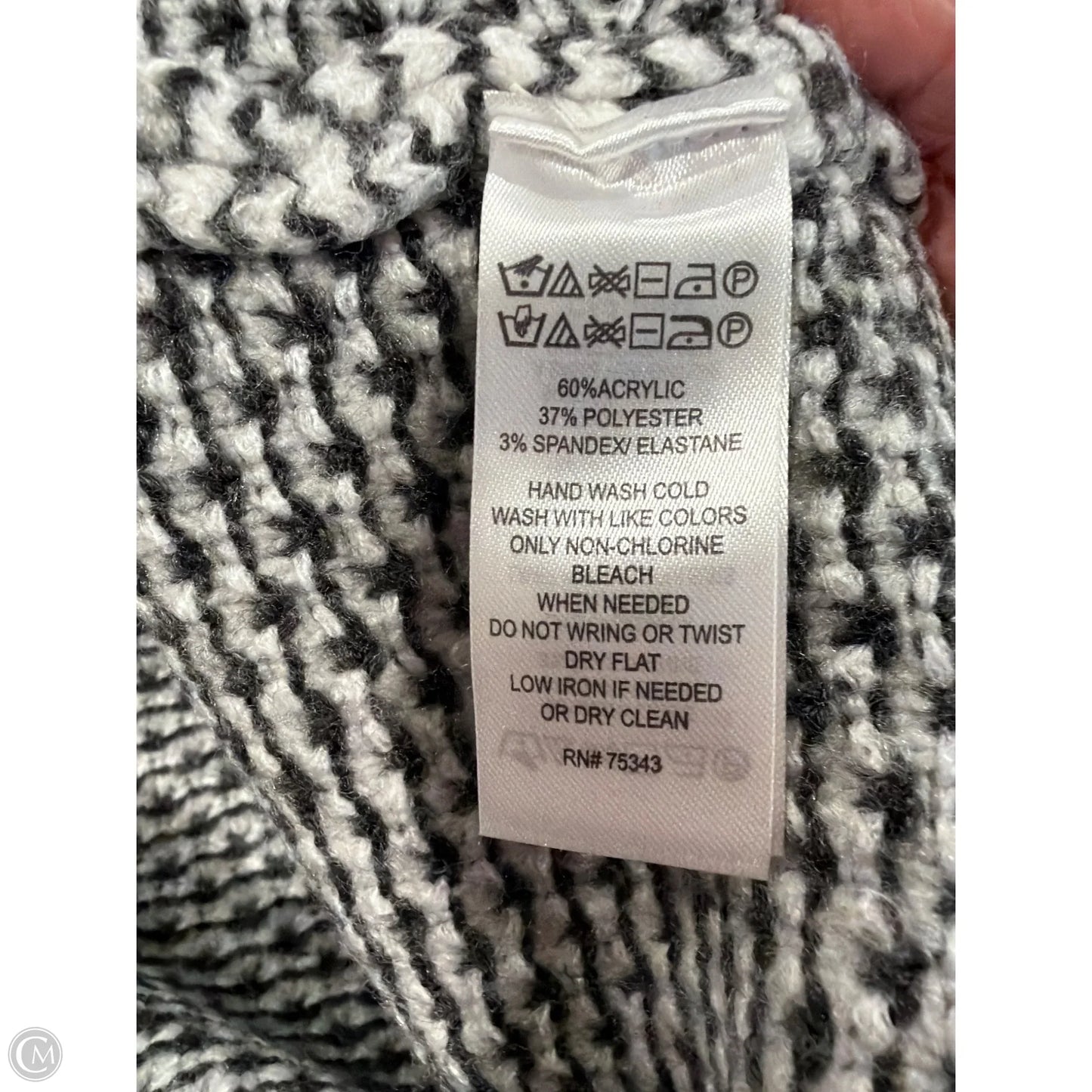 Sweater By Christian Siriano In Grey, Size: S