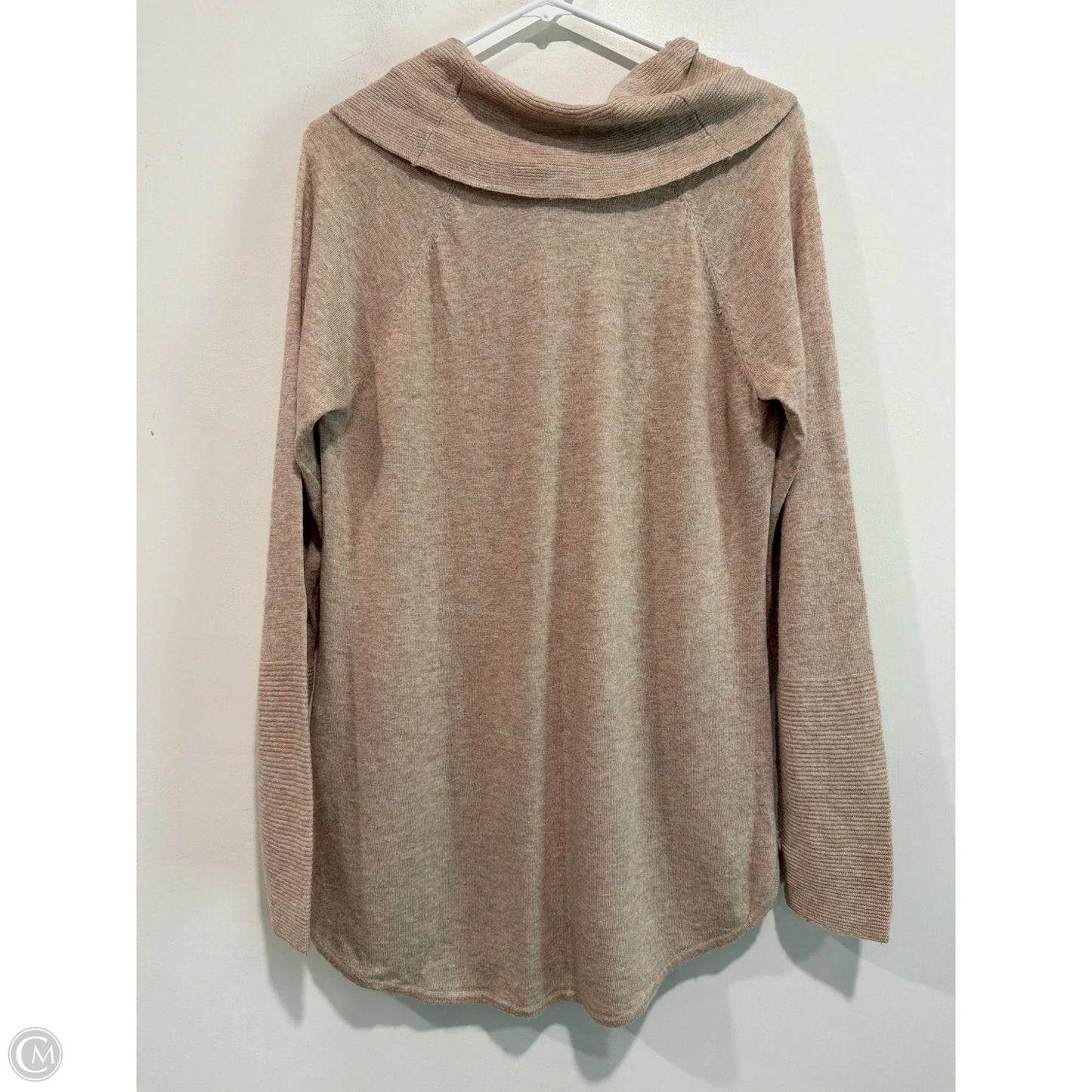 Sweater By Calvin Klein In Tan, Size: L