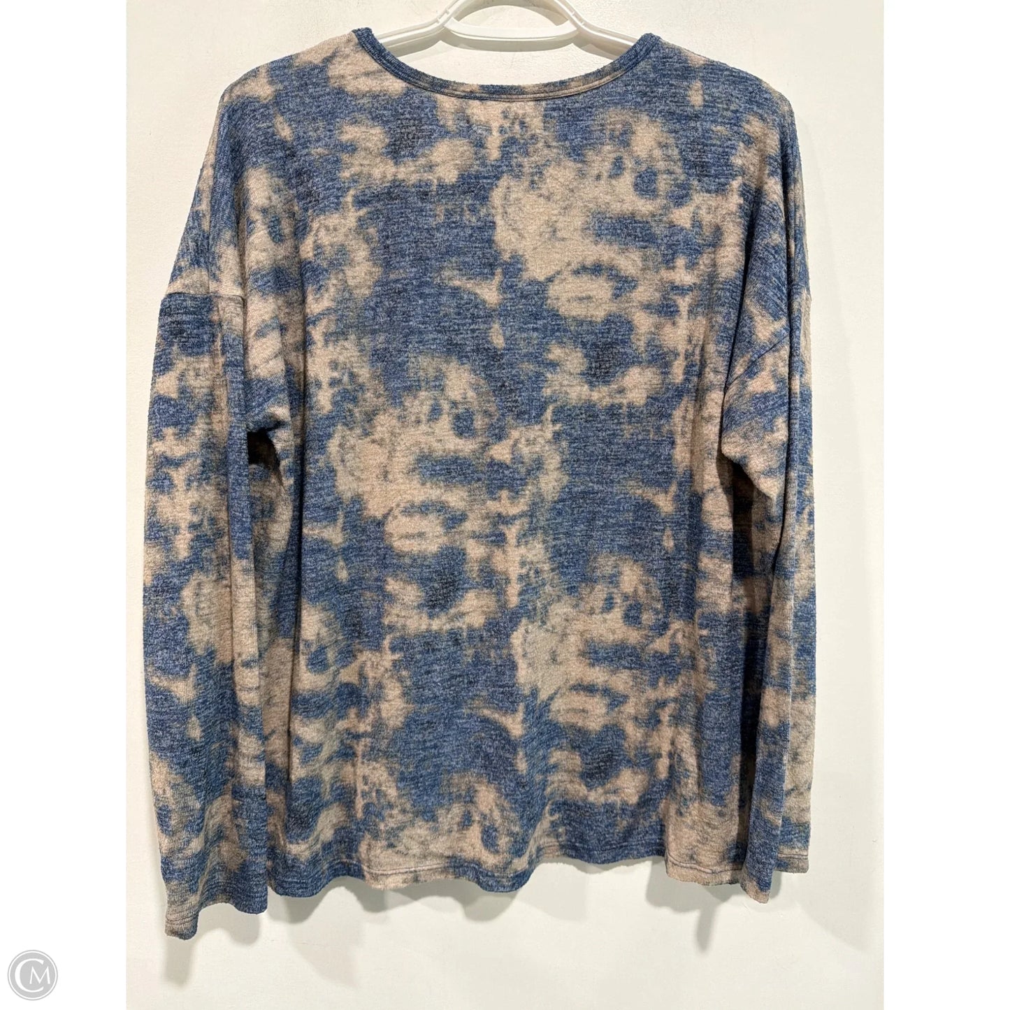 Top Long Sleeve By Lucky Brand In Blue, Size: M