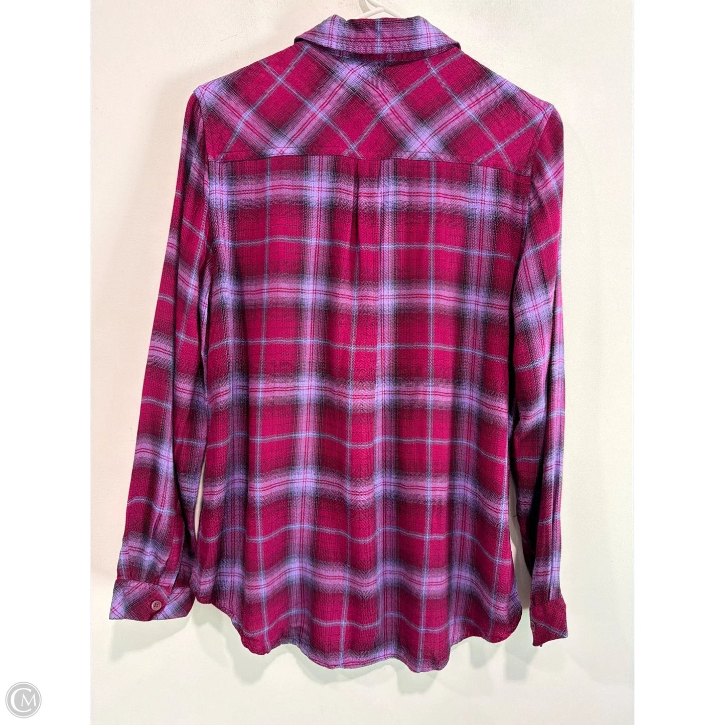 Top Long Sleeve By Beachlunchlounge In Purple, Size: M