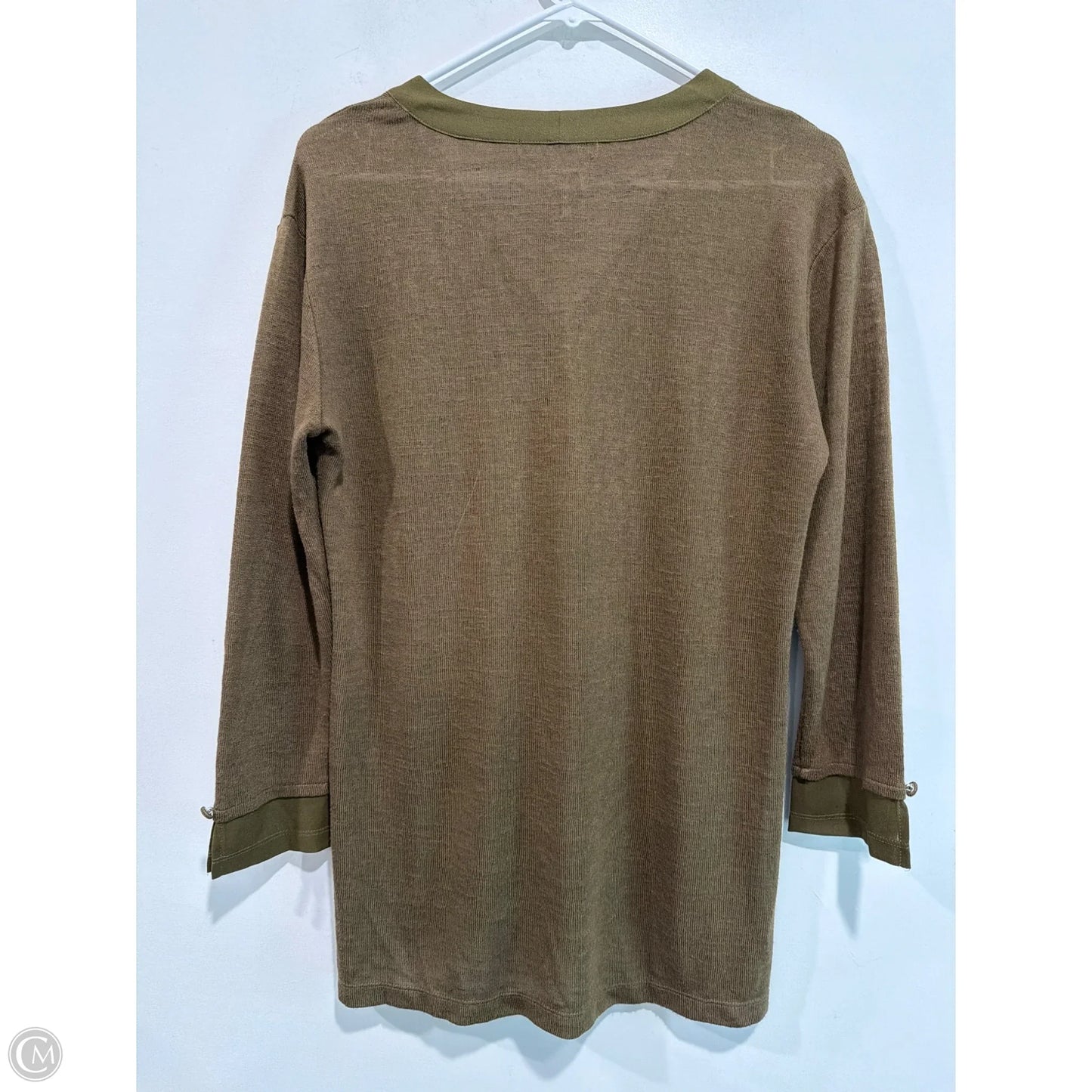 Top Long Sleeve By Sanctuary In Green, Size: M